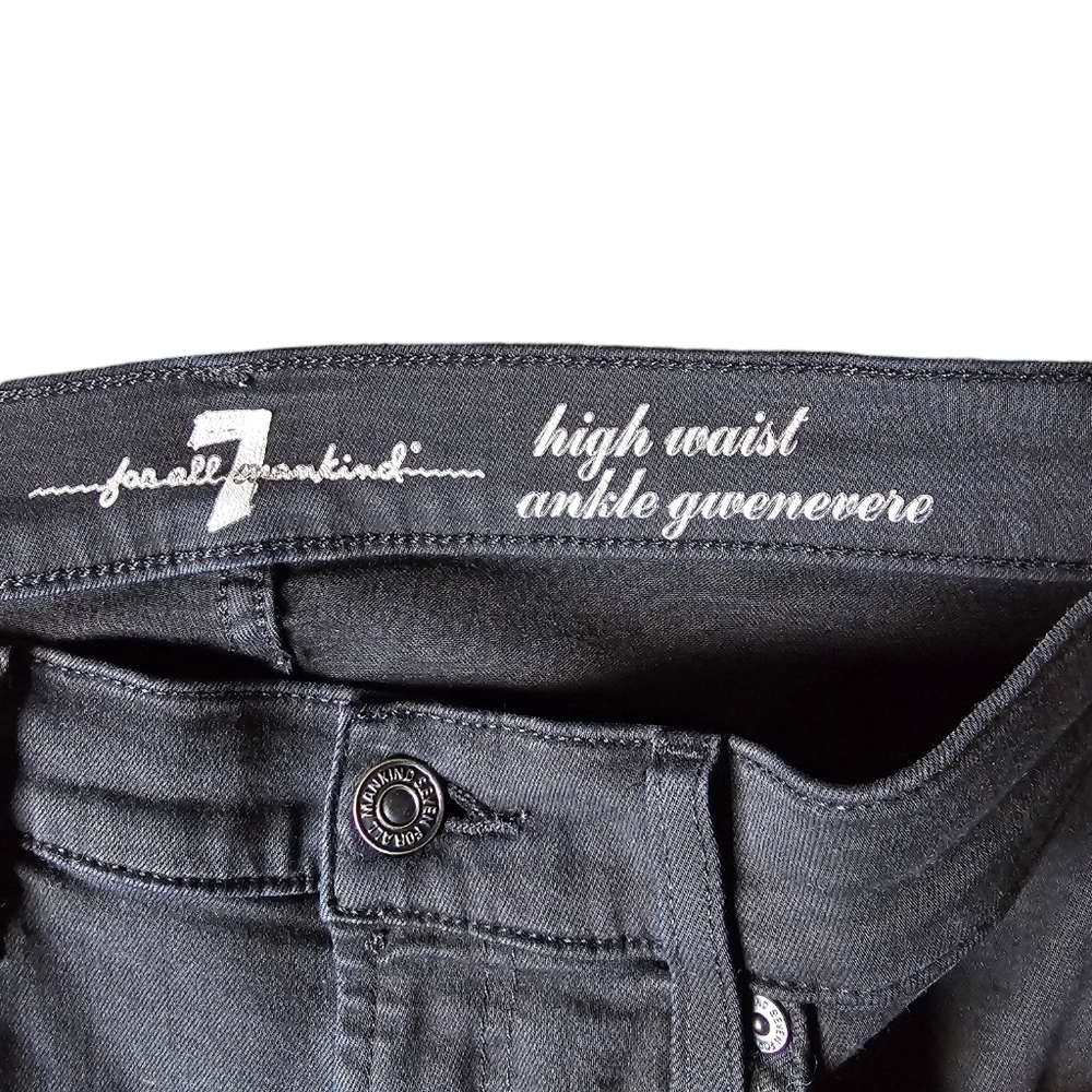 7 for all mankind high Waist Ankle Gwenevere Jeans. Size 28 - Picture 3 of 8